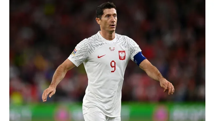 Robert Lewandowski of Poland