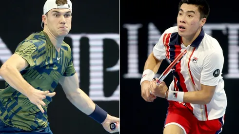 Brandon Nakashima of United States and Jack Draper of Great Britain