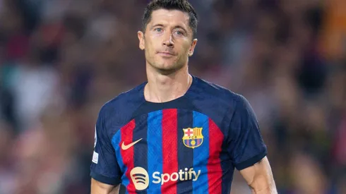 Robert Lewandowski of Barcelona