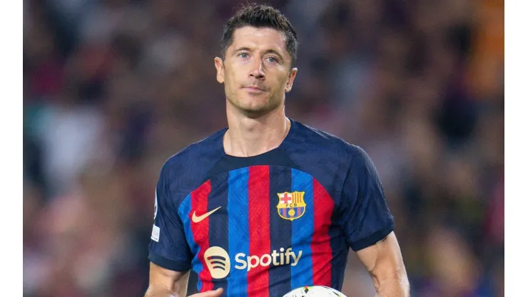 Robert Lewandowski of Barcelona