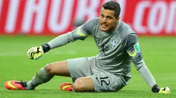 Julio Cesar was the goalkeeper of Brazil in 2014