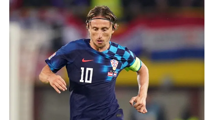Luka Modric was selected as the best player of Russia 2018