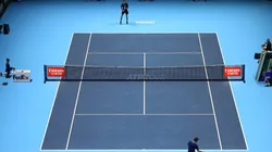 A male singles match during the 2021 ATP Finals