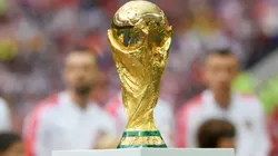 The FIFA World Cup trophy.