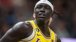 Wenyen Gabriel of the Los Angeles Lakers
