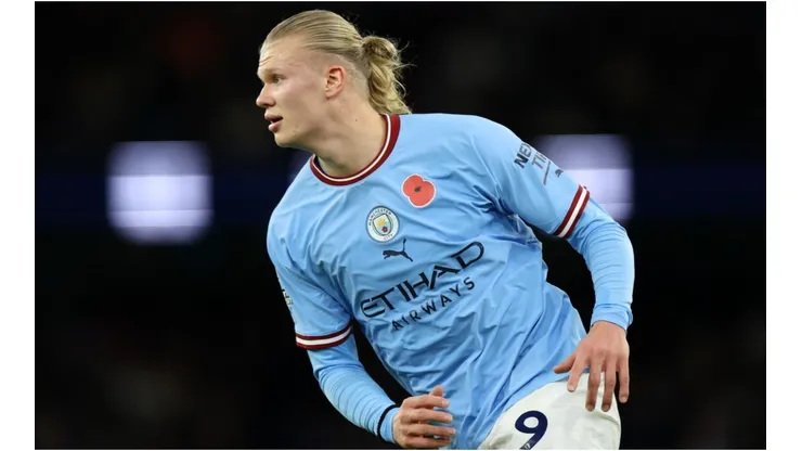 Erling Haaland of Manchester City