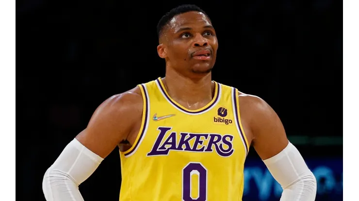 Russell Westbrook of the Los Angeles Lakers