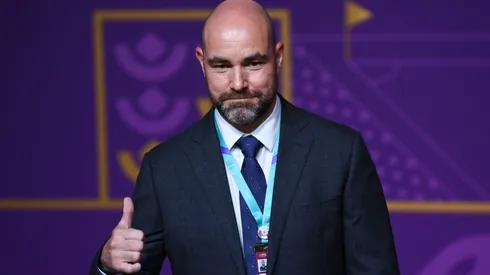 Félix Sánchez Bas, the Spanish head coach of Qatar