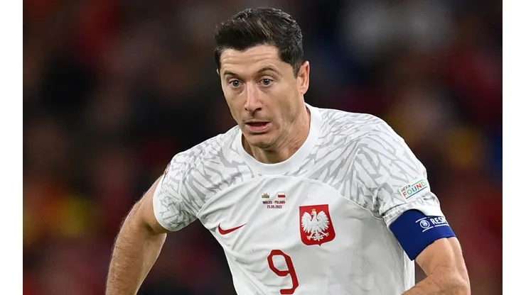 Robert Lewandowski of Poland