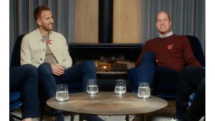 Harry Kane and Prince William
