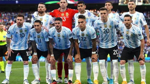 Argentina in the 2022 Finalissima at Wembley