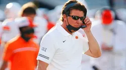 Head coach Mike Gundy of the Oklahoma State Cowboys