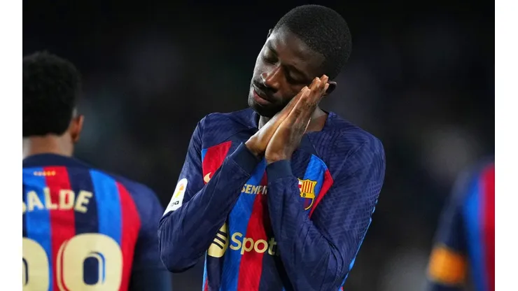 Ousmane Dembele of Barcelona