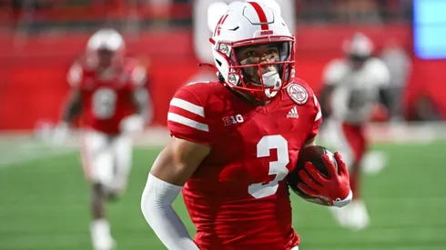 Trey Palmer of the Nebraska Cornhuskers