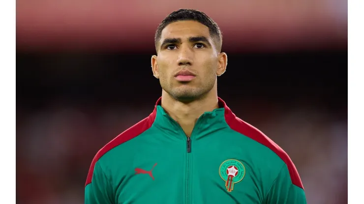 Achraf Hakimi of Morocco