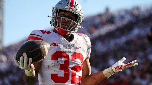 TreVeyon Henderson of the Ohio State Buckeyes