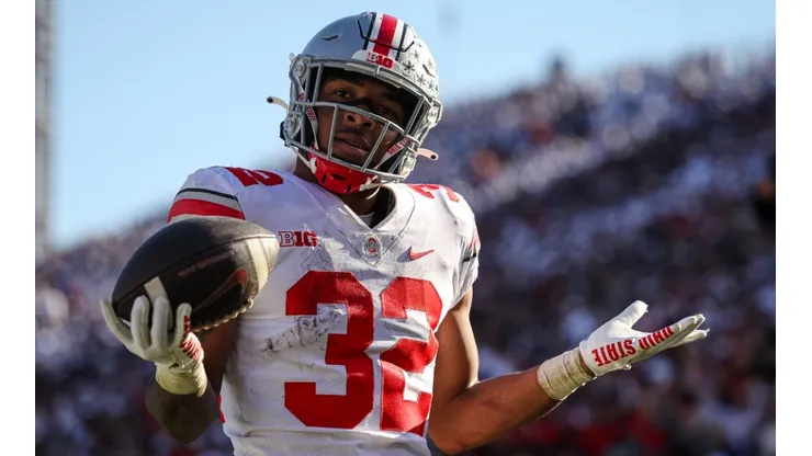 TreVeyon Henderson of the Ohio State Buckeyes