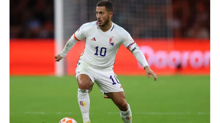 Eden Hazard representing Belgium
