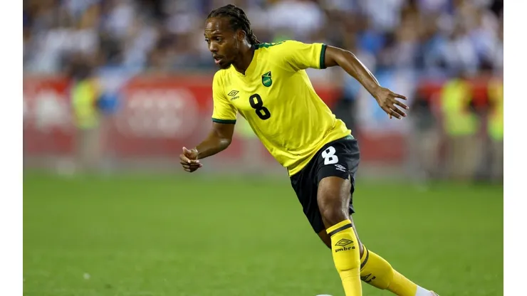 Daniel Johnson in a game against Argentina