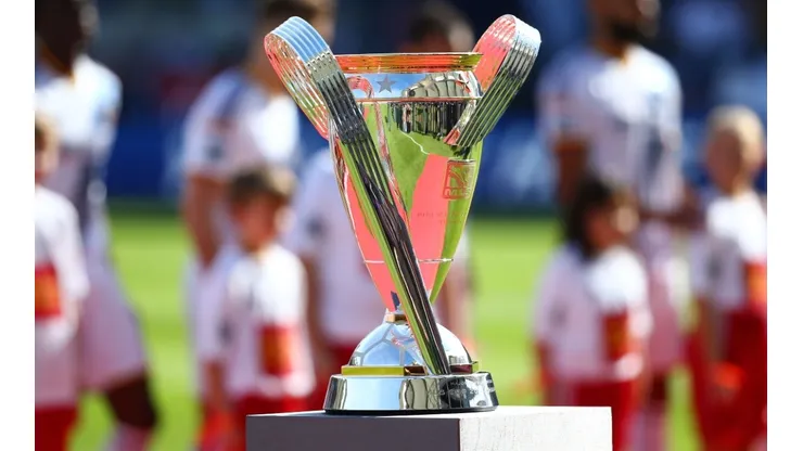The Philip F. Anschutz Trophy will be at stake in the 2022 MLS Cup Finals.