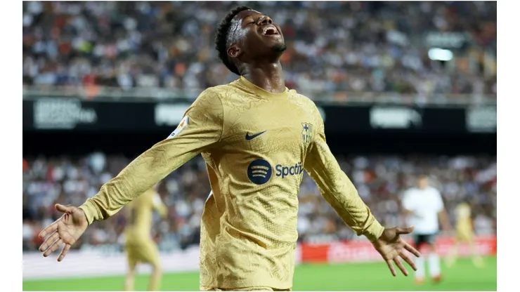 Ansu Fati of FC Barcelona
