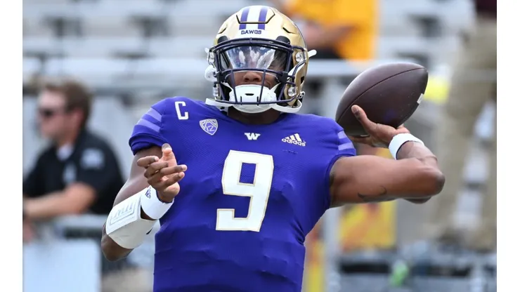 Michael Penix Jr. of the Washington Huskies