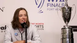 Iga Swiatek of Poland prior to the 2022 WTA Finals