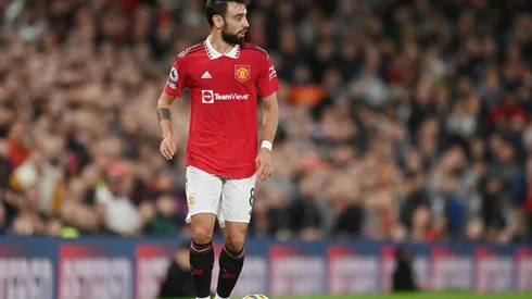 Bruno Fernandes in the 1-0 win of Manchester United vs West Ham