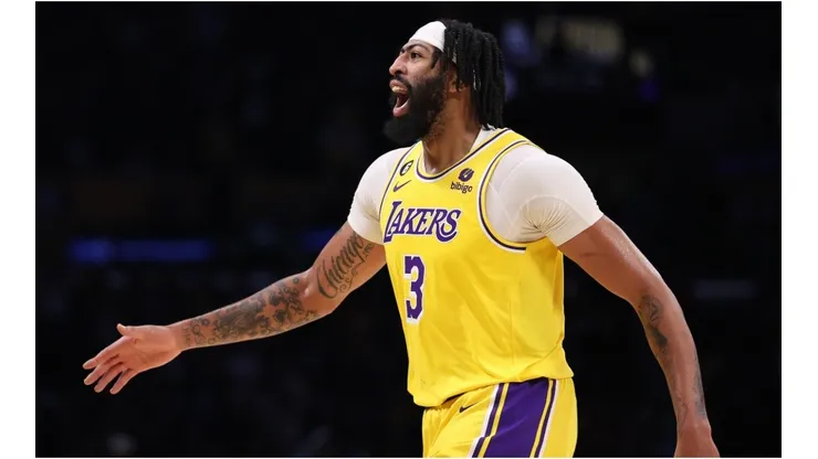 Anthony Davis of the Los Angeles Lakers