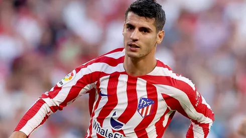 Alvaro Morata of Atletico Madrid