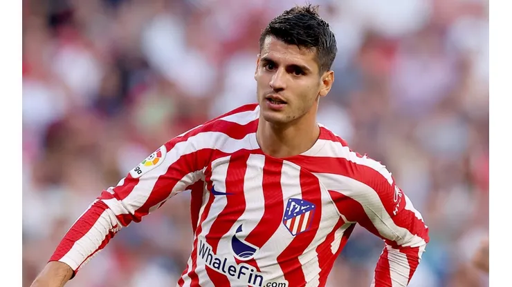 Alvaro Morata of Atletico Madrid