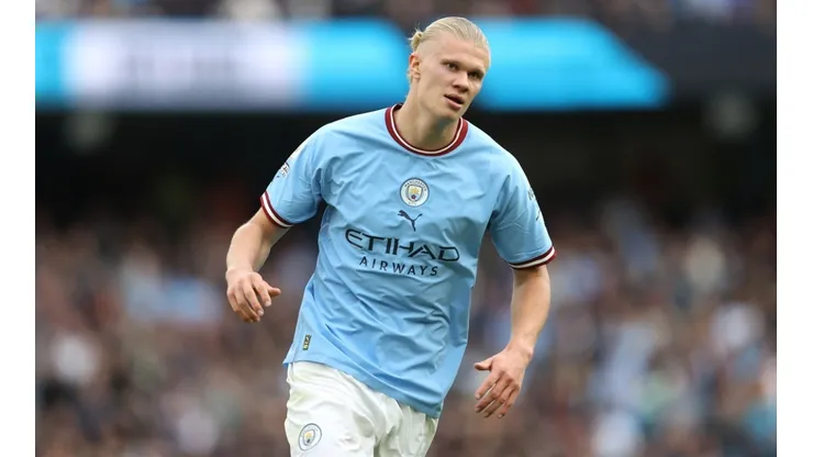 Why is Erling Haaland not playing for Manchester City vs Sevilla?