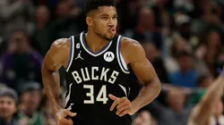 Giannis Antetokounmpo of the Milwaukee Bucks