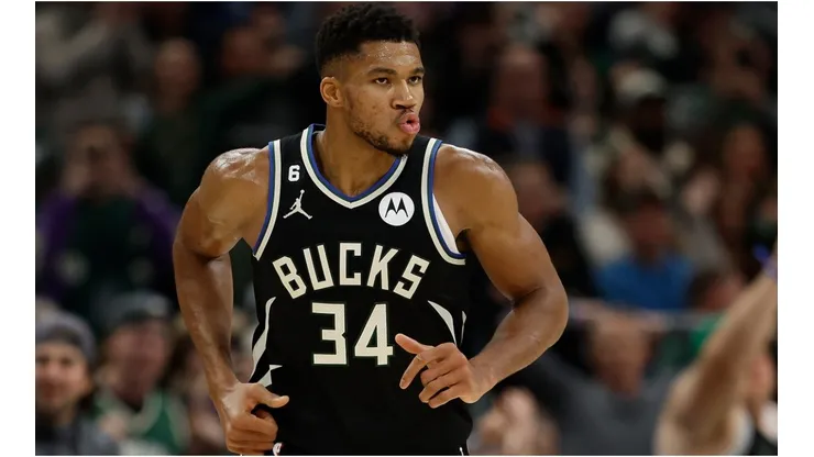 Giannis Antetokounmpo of the Milwaukee Bucks