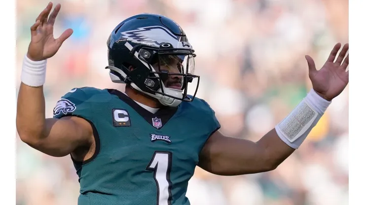 Jalen Hurts of the Philadelphia Eagles
