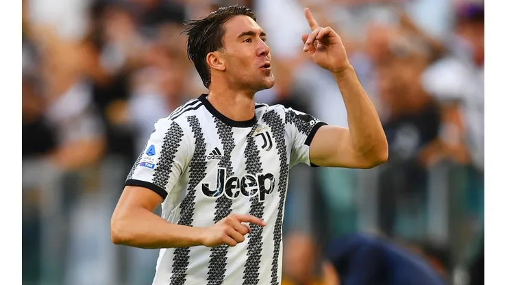Dusan Vlahovic of Juventus