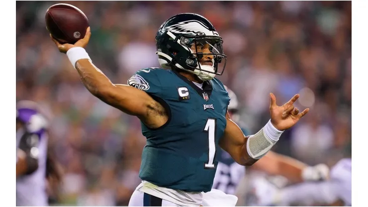 Jalen Hurts of the Eagles