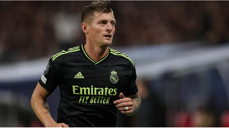 Toni Kroos visiting RB Leipzig in the Champions League