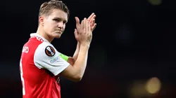 Martin Odegaard of Arsenal after the game vs PSV