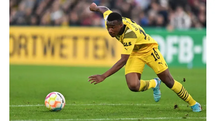 Youssoufa Moukoko of Borussia Dortmund