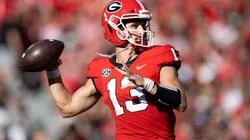 Stetson Bennett of the Georgia Bulldogs