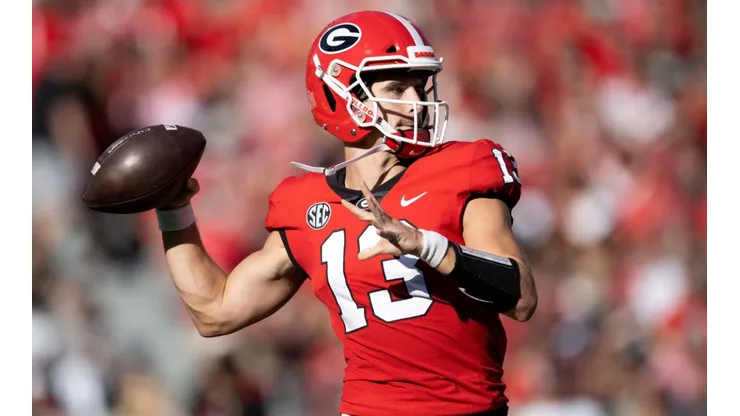 Stetson Bennett of the Georgia Bulldogs