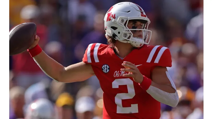 Jaxson Dart of Ole Miss