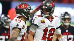 Mike Evans and Tom Brady