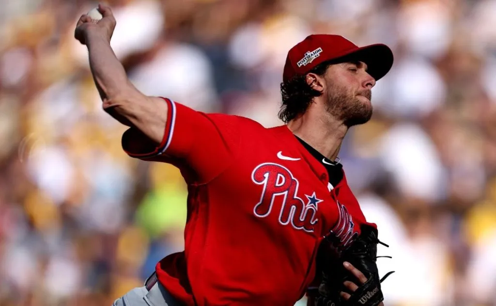 Aaron Nola of the Philadelphia Phillies