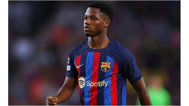 Ansu Fati of FC Barcelona