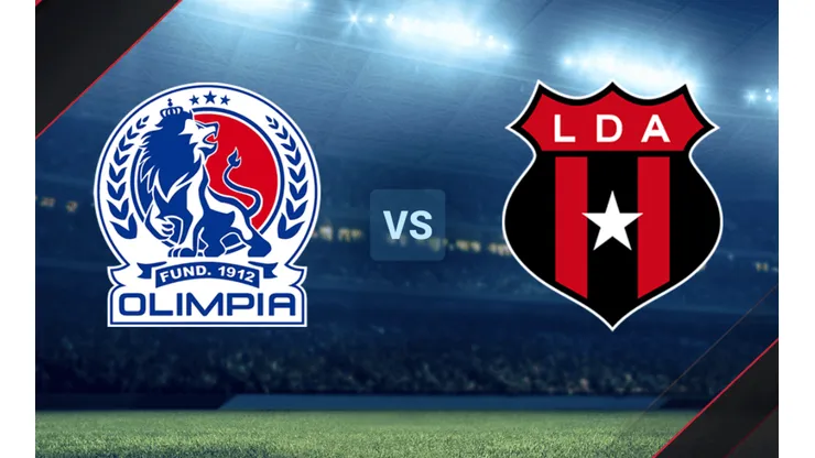 Olimpia vs Alajuelense.