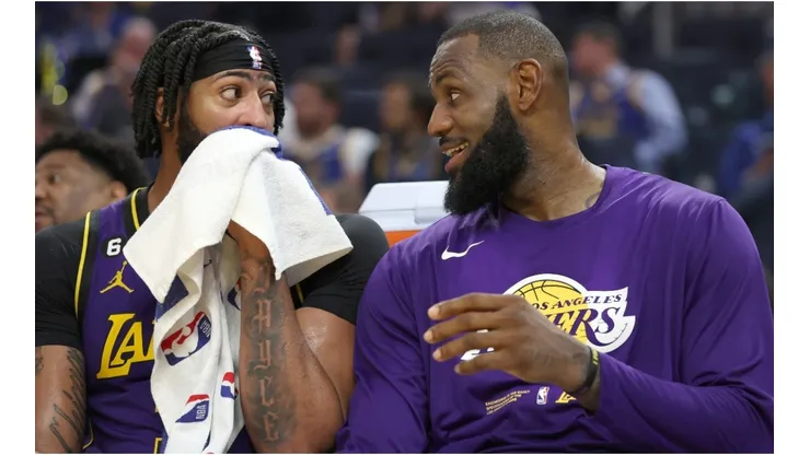 Anthony Davis and LeBron James