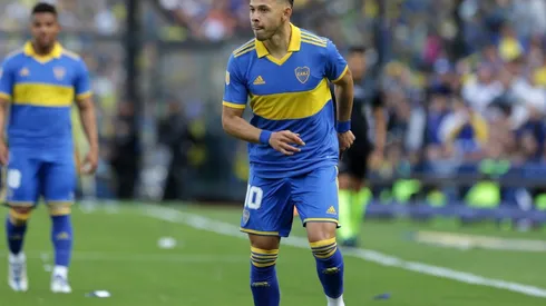 Oscar Romero of Boca Juniors in match versus Independiente