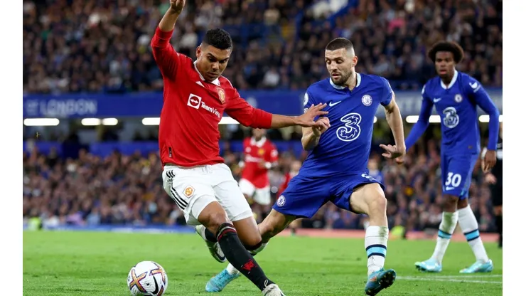 Casemiro scored a late goal for Manchester United vs Chelsea